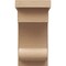 Ekena Millwork 10"W x 10"D x 20"H Wide Alma Rough Cedar Woodgrain TimberThane Corbel, Primed Tan CORUR10X10X20ALMRCPR - alternate 6